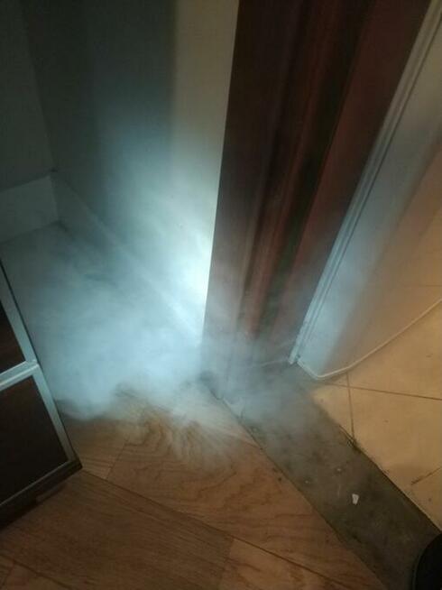 Lokalizacja źródeł nieprzyjemnych zapachów odorów zadymianie