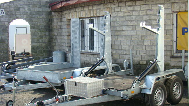 Przyczepa pod kable (hydrauliczna ) rok 2022