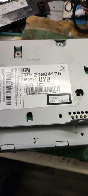 Radio Meriva UYB 20984175 naprawa UZZ UCW