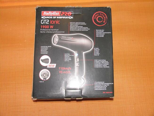 Suszarka Babyliss pro IONIC TITANIUM
