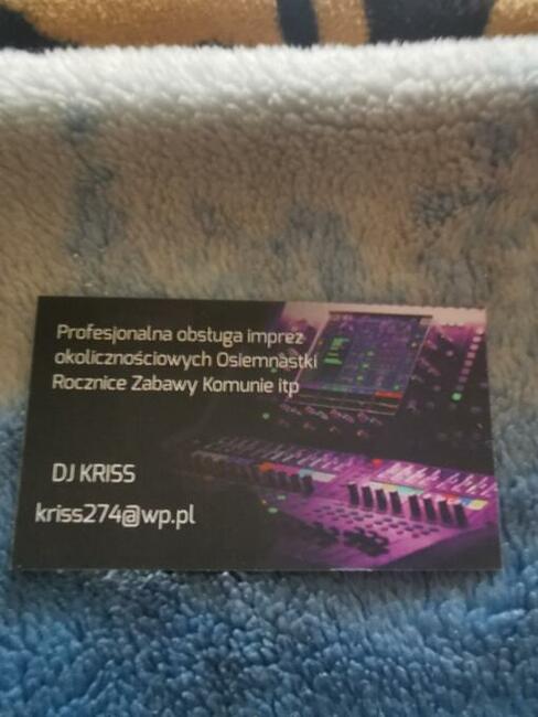 DJ KRISS KALISZ ZAPRASZAM DO KONTAKTU