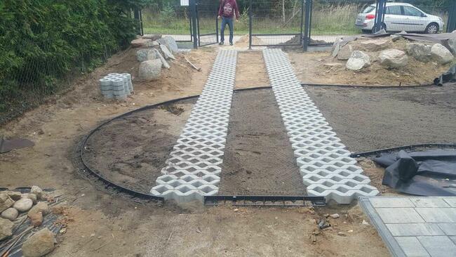 Płyty ażurowe wraz z montażem.Różne wzory i kolory.