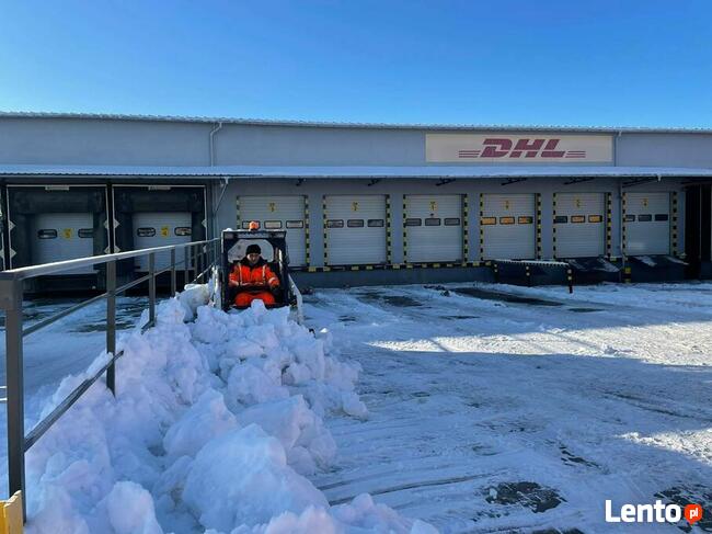 wywóz śniegu w Olsztynie Olsztyn koparką ładowarką z Olsztyn