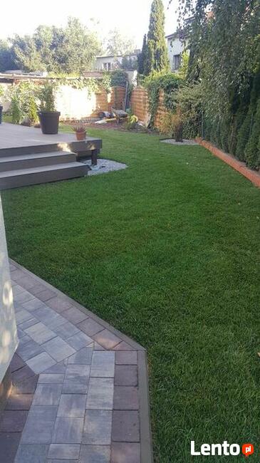 Usługi ogrodnicze, trawniki, nawadnianie, drenaże