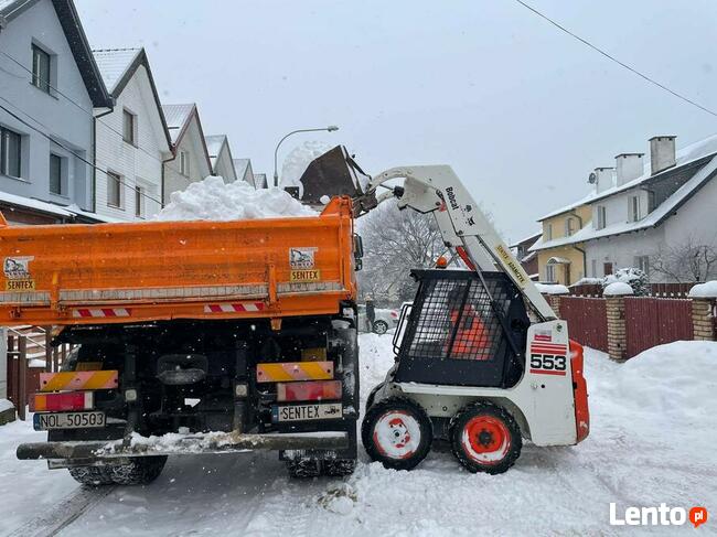 wywóz śniegu w Olsztynie Olsztyn koparką ładowarką z Olsztyn