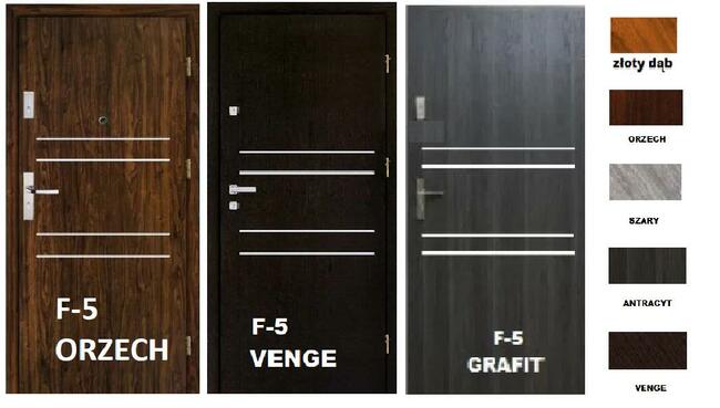 Drzwi ZEWNĘTRZNE wejściowe do mieszkania z MONTAŻEM