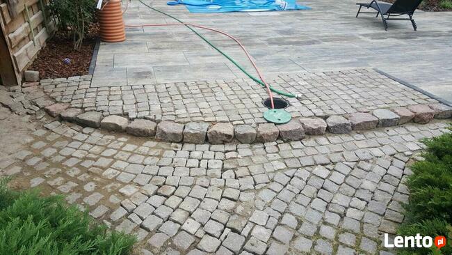 Kostka granitowa z montażem, niskie ceny, wolne terminy!