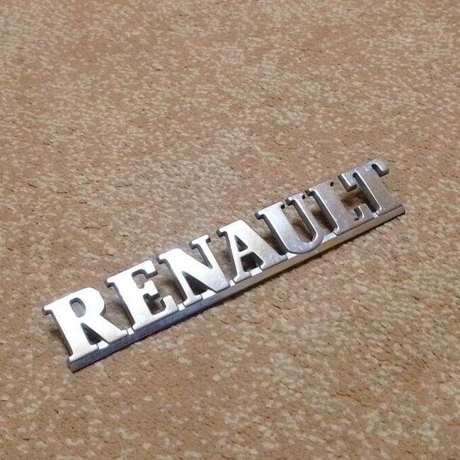 Emblemat napis RENAULT
