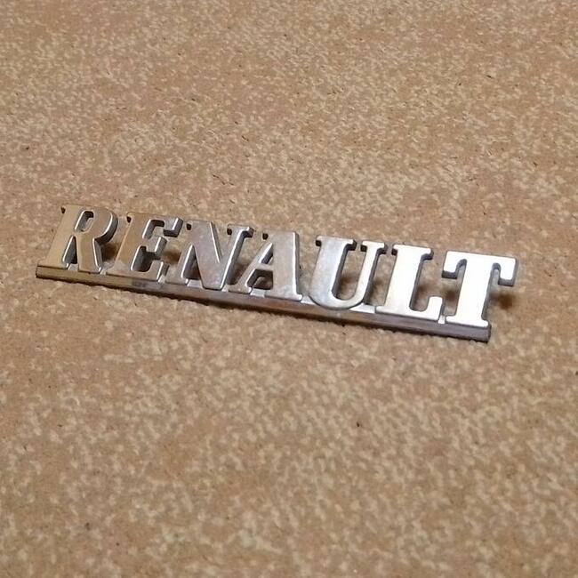 Emblemat napis RENAULT