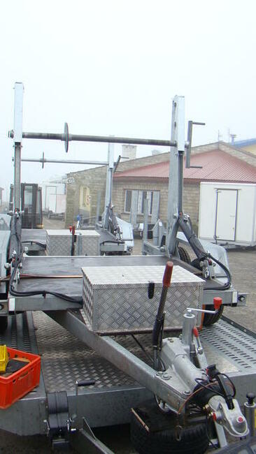 Przyczepa pod kable (hydrauliczna ) rok 2022