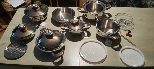 BIO COOK - ZESTAW super garnków 18 elementów