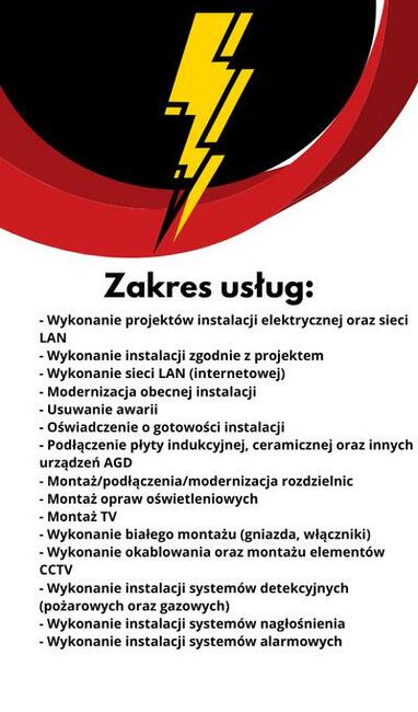 Instalacje elektryczne