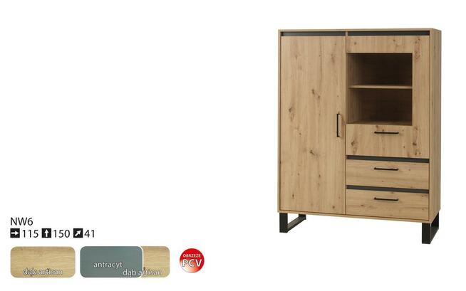 Elegancki kolekcja w stylu LOFT - Newada