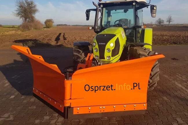 Pług do śniegu składany, strzałkowy Yeti 2600 - do ciągnika