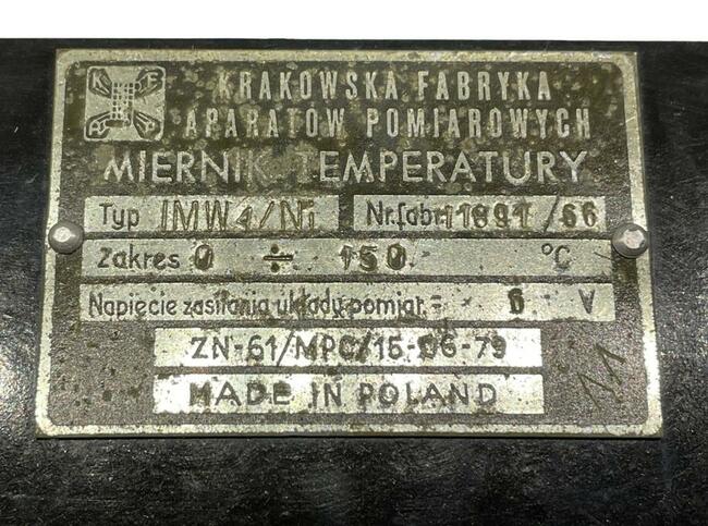 Miernik temperatury wilgotności IMN4/Ni KFAP termometr