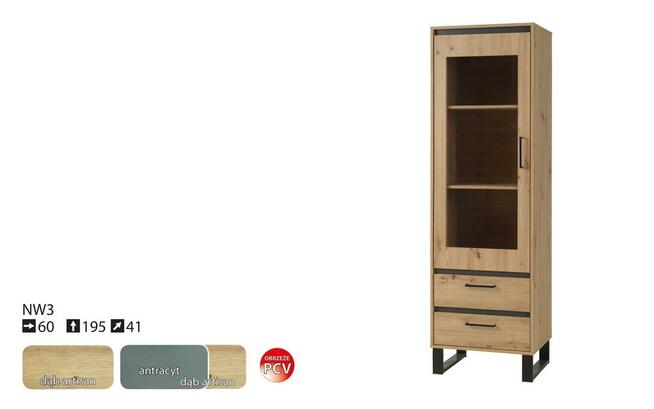 Elegancki kolekcja w stylu LOFT - Newada