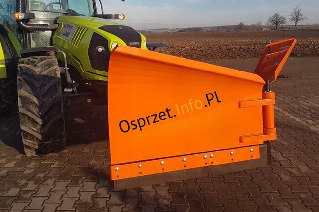 Pług do śniegu składany, strzałkowy Yeti 2600 - do ciągnika