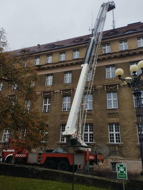 Podnośnik koszowy 40 42m Usługi Wrocław