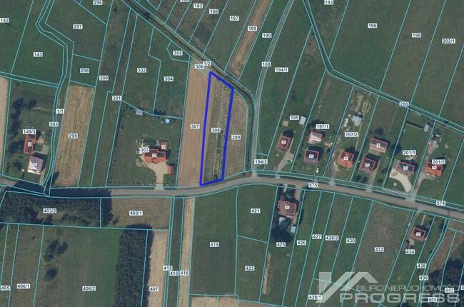 Działka o pow. 18,59 a w miejscowości Długie/gm. Jedlicze/.