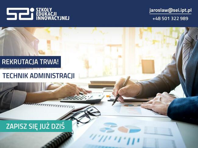 Za darmo, bez matury - Technik BHP Technik Administracji
