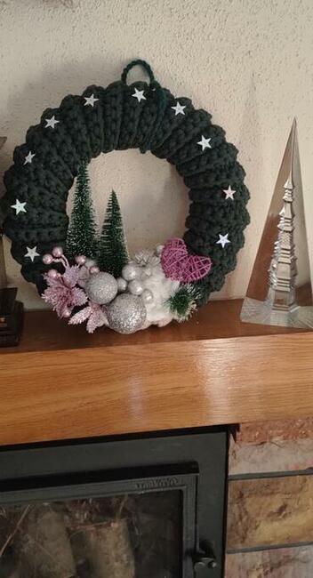 Wianek świąteczny.