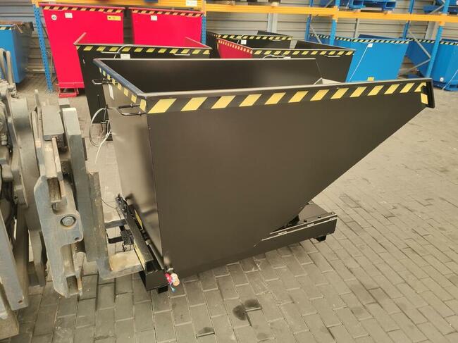 Koleba pojemnik 1 m3 1,2 m3 1,1 m3 kontener do wózka złom