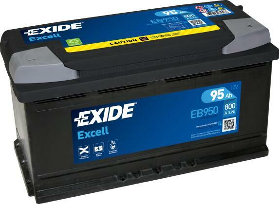 Akumulator Exide Excell 95Ah 800A Hallera 4