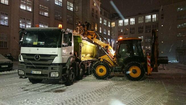 Usługa Odśnieżania koparką, Odśnieżanie, Usuwanie śniegu