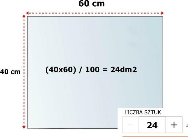 SZYBA hartowana DO KOMINKA żaroodporna na wymiar