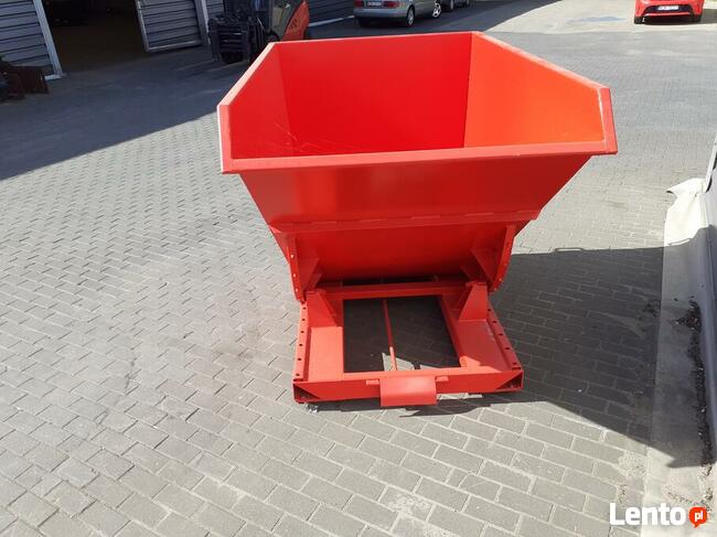 Koliba na zrzyn pojemnik 2,2 m3 duży szeroki kołyska
