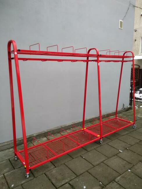 Wieszak do szatni strażackiej OSP 9 - stanowiskowy