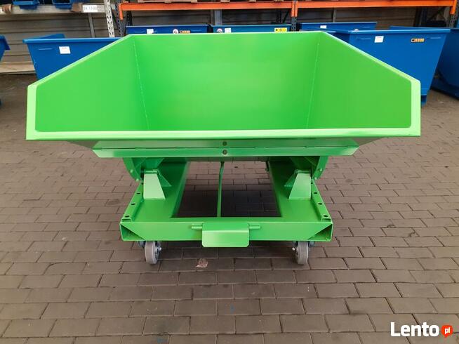 Kontener do segregacji złomu 0,9 m3 koleba od ręki pojemnik