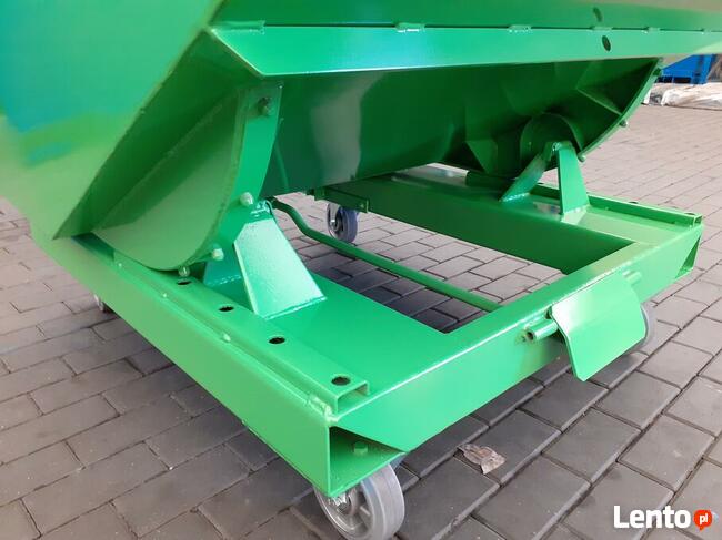 Kontener do segregacji złomu 0,9 m3 koleba od ręki pojemnik