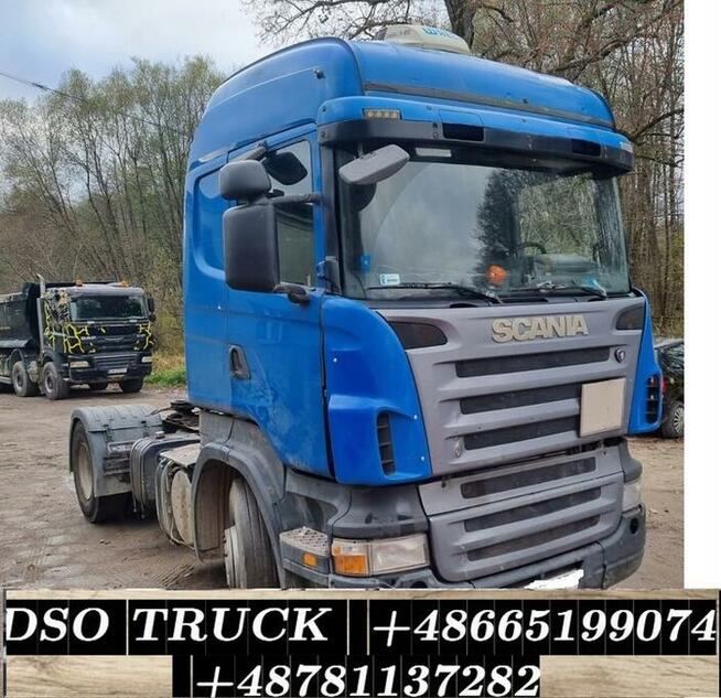 Lozko Gorne Komp HIGHLINE SCANIA R lezanka materac