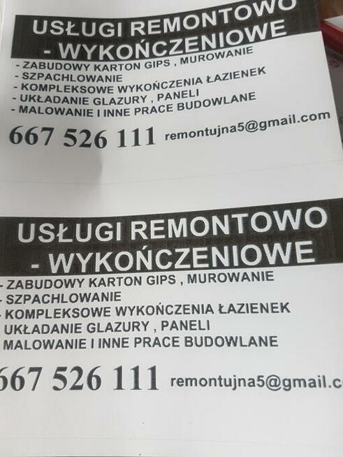 Remonty i wykończenia mieszkań