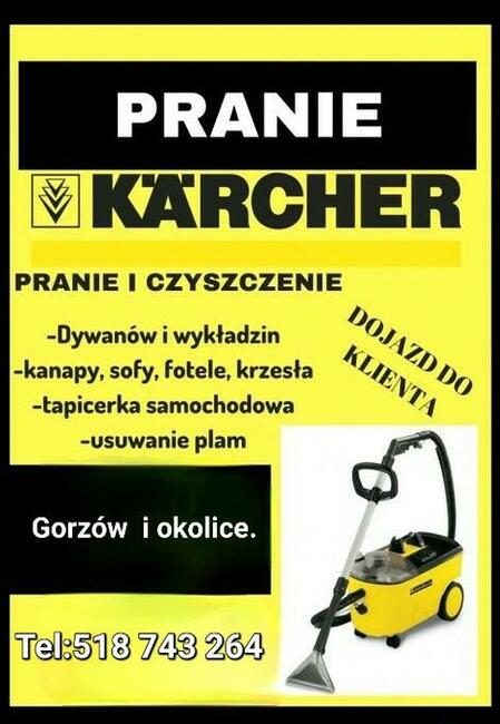 Pranie tapicerki meblowej i dywanów