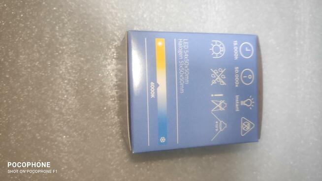 Źródło światła halogeniki Led na GU 10