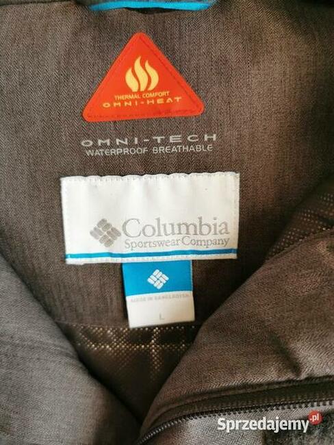 COLUMBIA kurtka Rozm. L Waterproof OMNI-TECH JAK NOWA