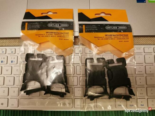 ORTLIEB Stealth 25mm Dwie NOWE Klamry naprawcze kompletne