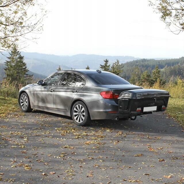 Box na hak Kufer MFT 300 black + rozszerzenie na narty