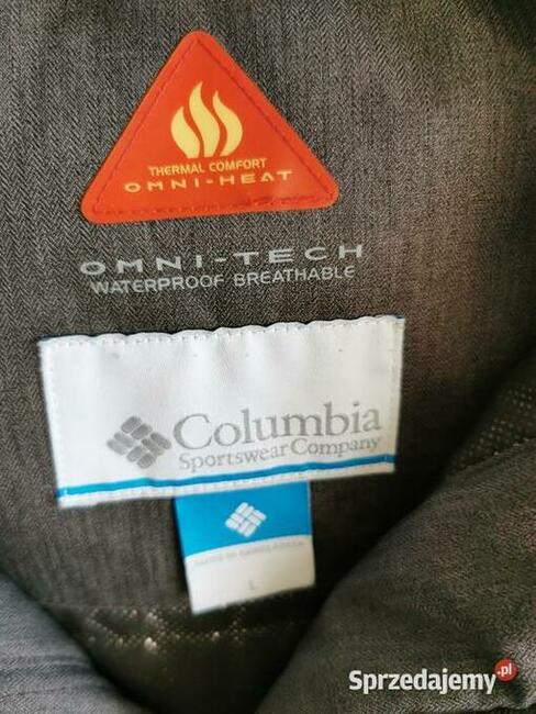 COLUMBIA kurtka Rozm. L Waterproof OMNI-TECH JAK NOWA