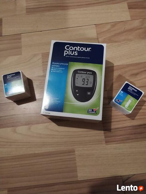 Glukometr contour plus + 100 pasków