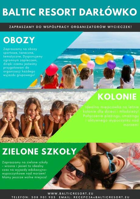 Kolonie Letnie I Obozy Sportowe Nad Morzem. Darłowo