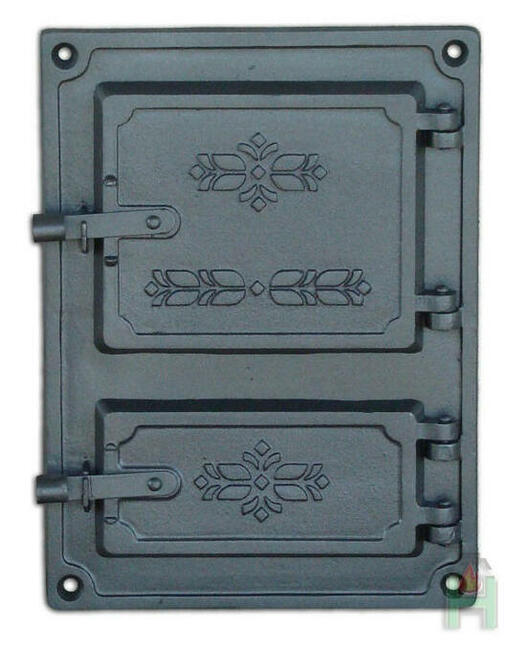 Kuchnia kaflowa fajerkowa trzon kuchenny z piecem chlebowym