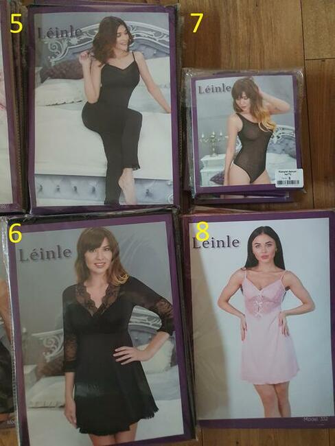 Piżamy damskie piżamki zestaw 33 szt. Leinle OKAZJA