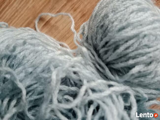282 Gr spokojny jasno niebieski wełna włóczka