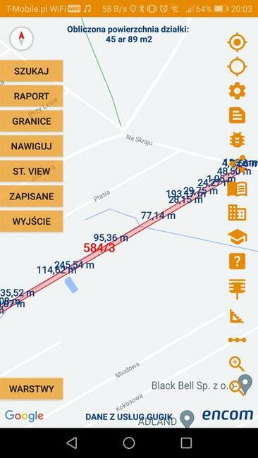 Działka budowlana, Nadarzyn, Strzeniówka.