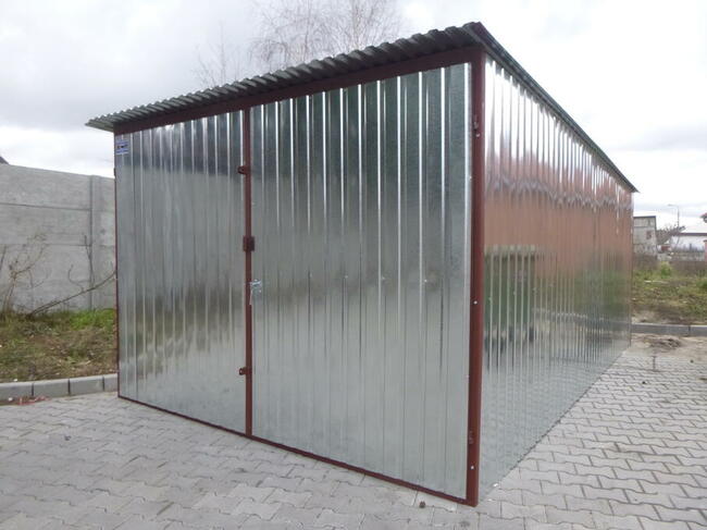 Garaż blaszany 2x3 GARAŻE schowki Cała Polska SZYBKI TERMIN