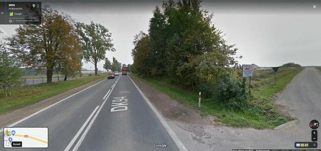 Działka inwestycyjna Młyny Korczowa przy zjazd A4 - Ukraina