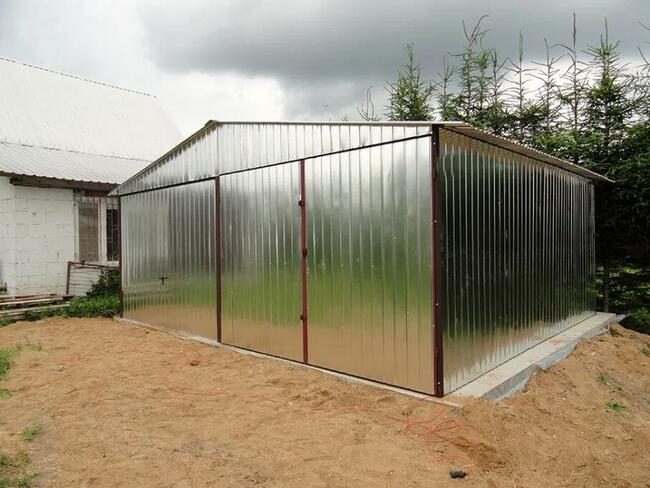 Garaż blaszany 2x3 GARAŻE schowki Cała Polska SZYBKI TERMIN